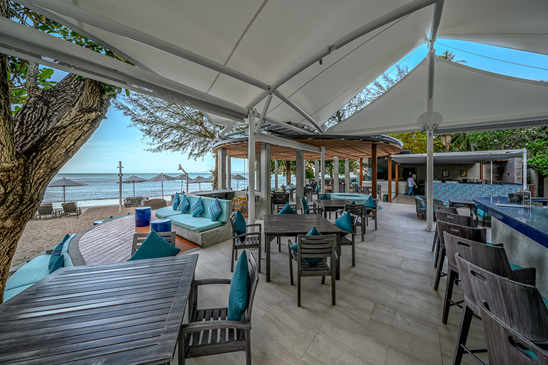 COAST Beach Club & Bistro in Pai Plong Bay.