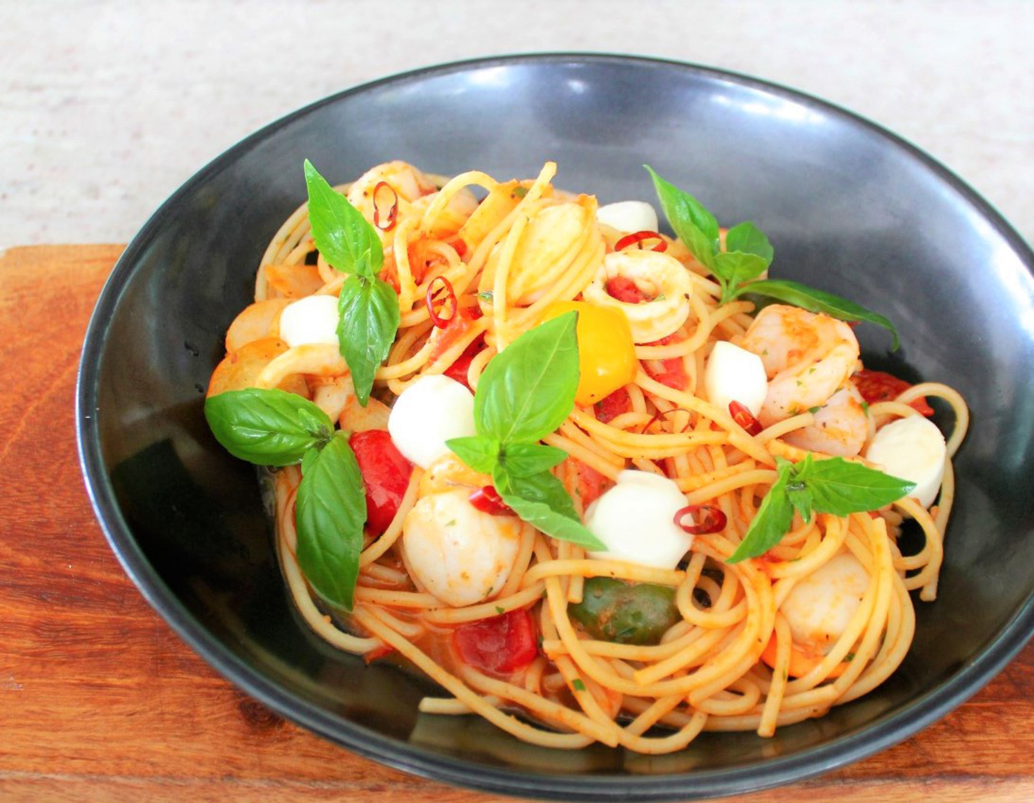 Pasta Caprese